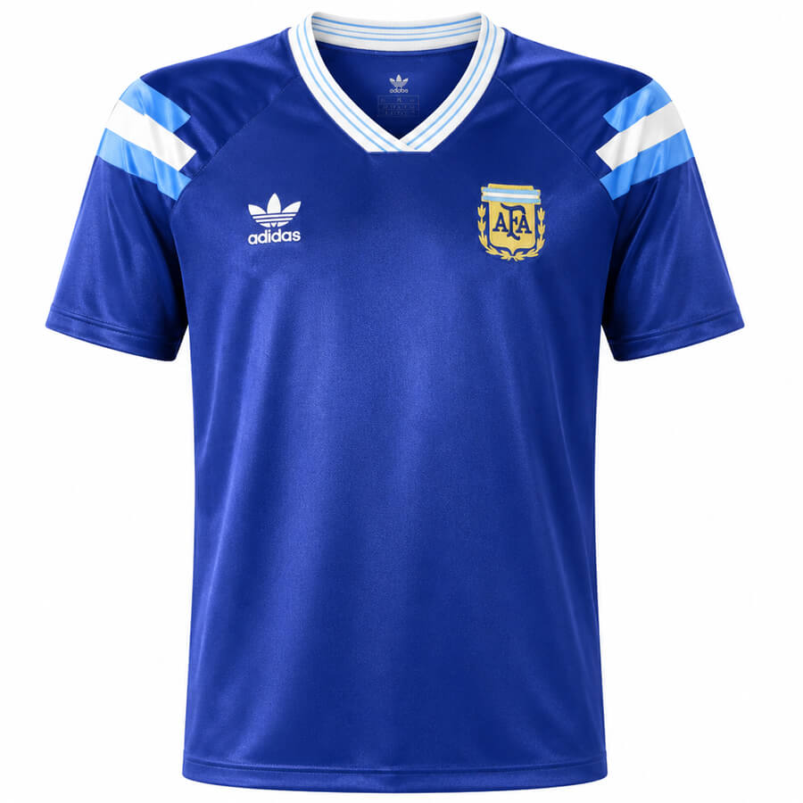 Argentina Away 1992 Football Shirt
