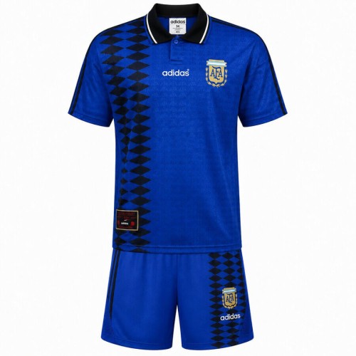 Argentina Away 1994 Kids Football Kit