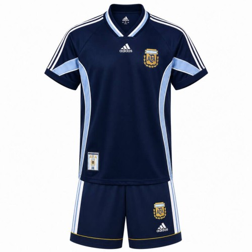 Argentina Away 1998 Kids Football Kit