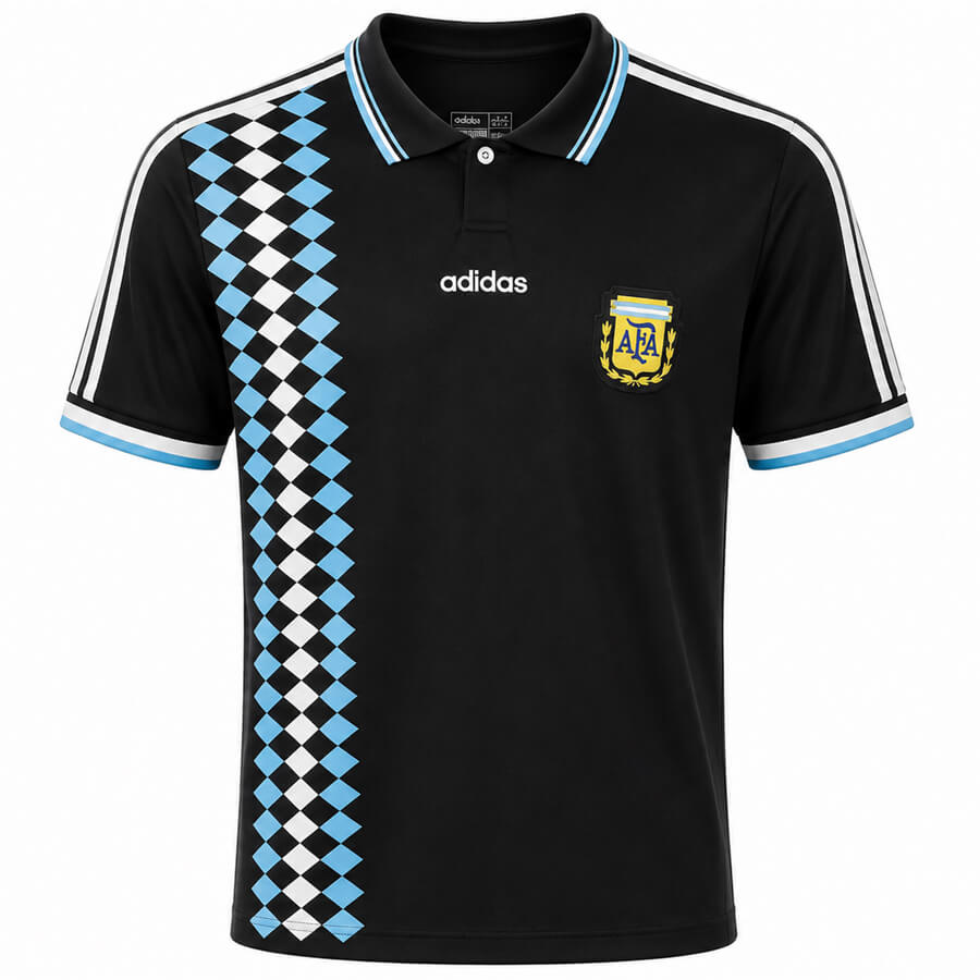 Argentina Black 1994 Football Shirt