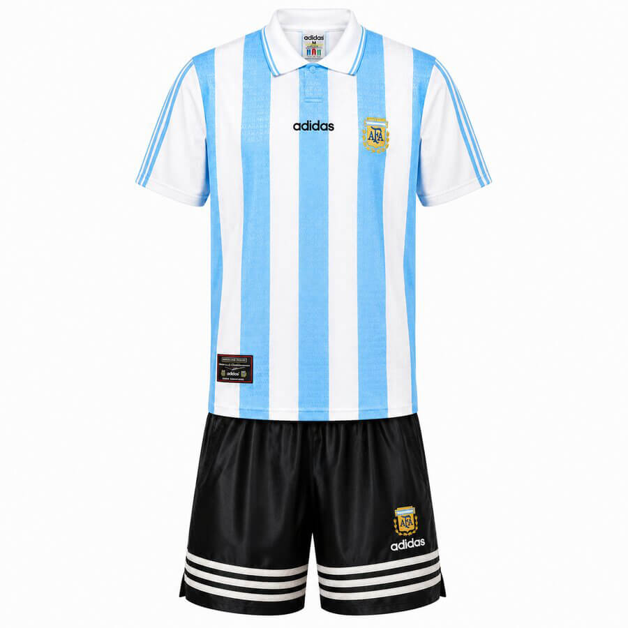 Argentina Home 1994 Kids Football Kit