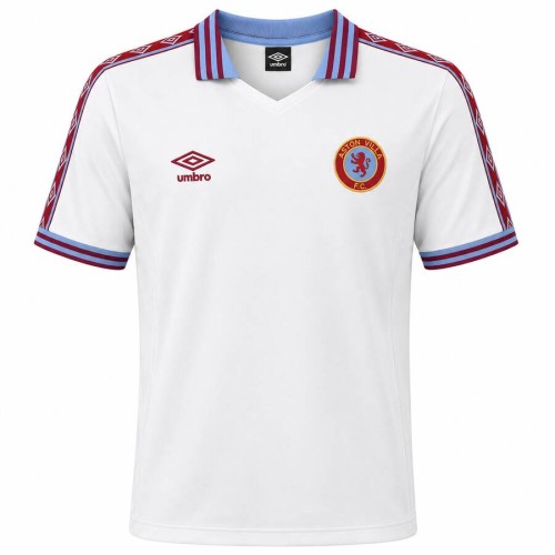 Aston Villa Away 1980 1981 Football Shirt