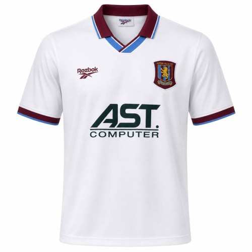 Aston Villa Away 1995 1996 Football Shirt