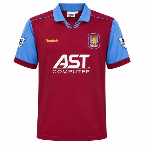 Aston Villa Home 1995 1997 Football Shirt