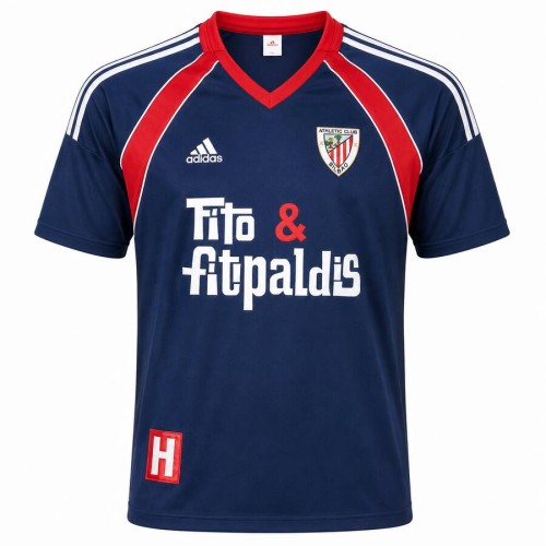 Athletic Bilbao Away 1999 2000 Football Shirt