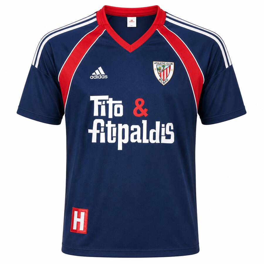 Athletic Bilbao Away 1999 2000 Football Shirt