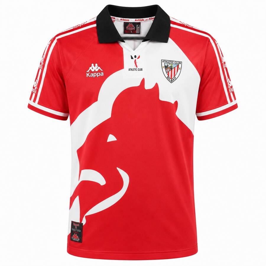 Athletic Bilbao Home 1997 1998 Football Shirt