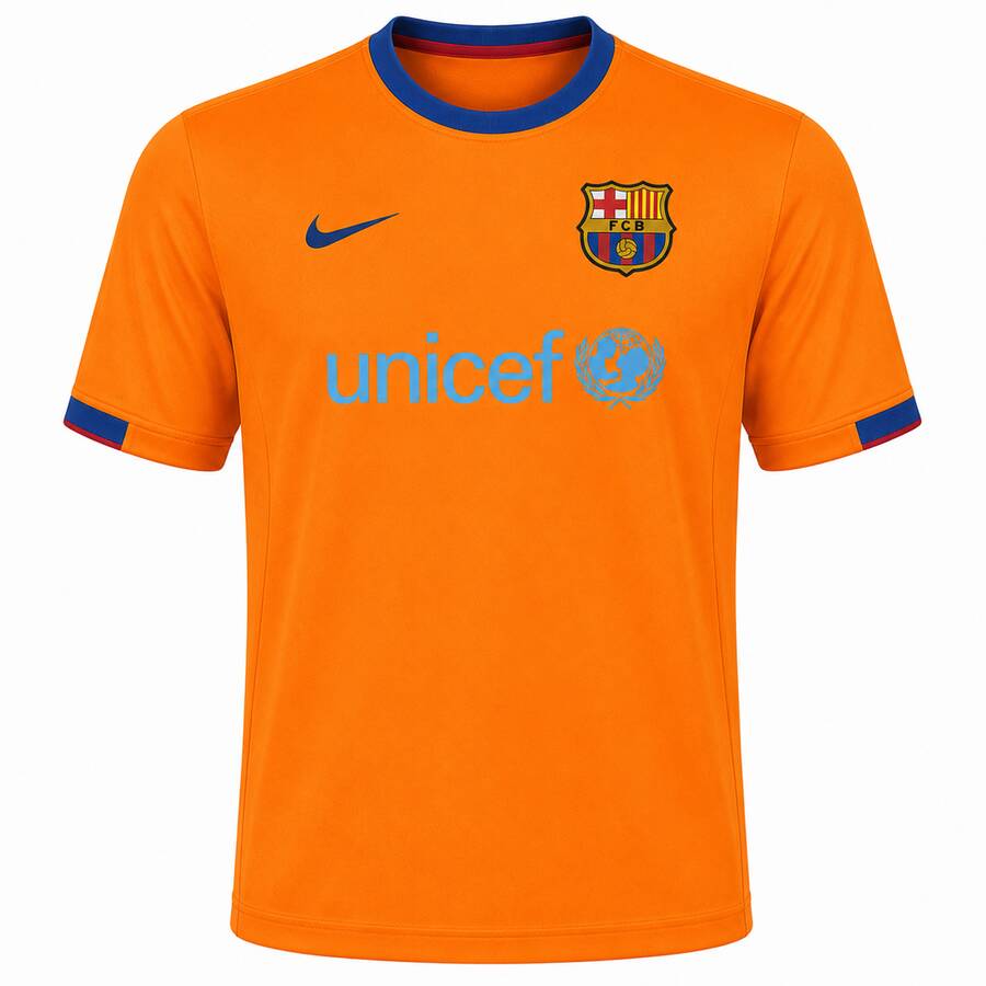 Barcelona Away 2006 2007 Football Shirt