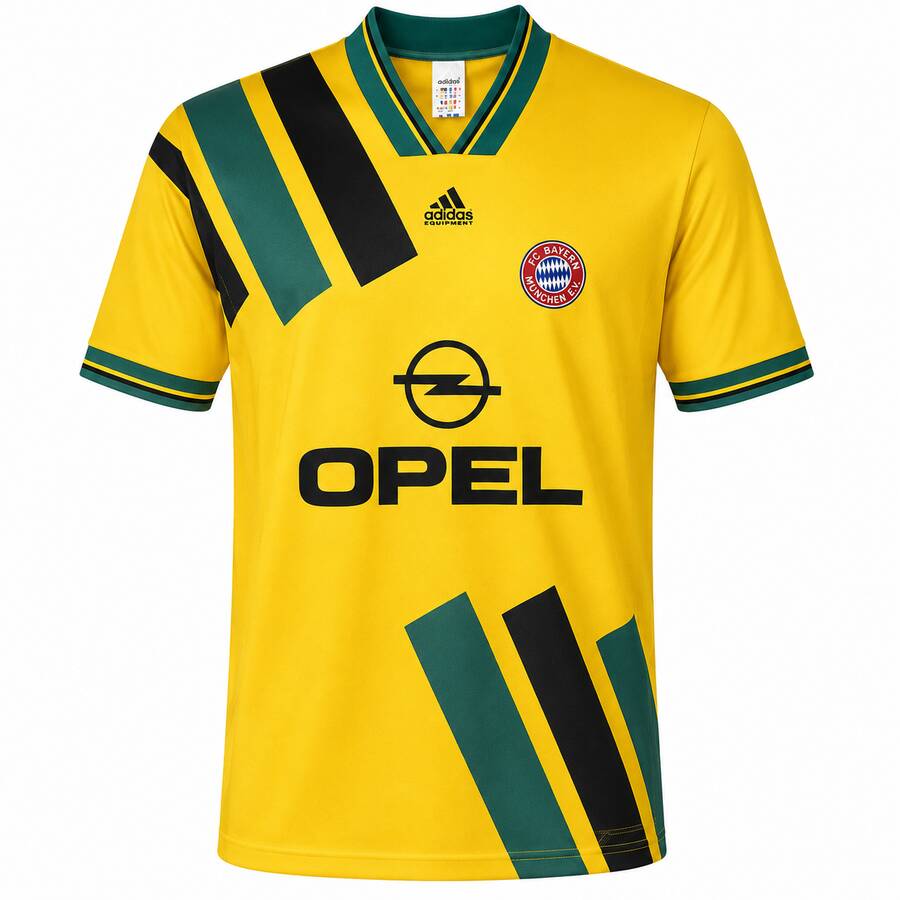 Bayern Munich Away 1993 1995 Football Shirt