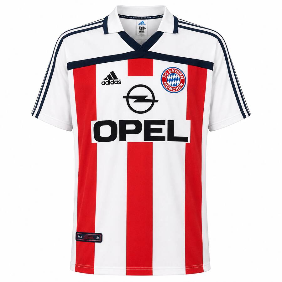 Bayern Munich Away 2001 2002 Football Shirt