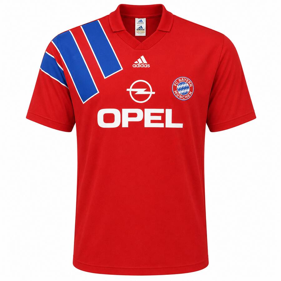 Bayern Munich Home 1991 1993 Football Shirt