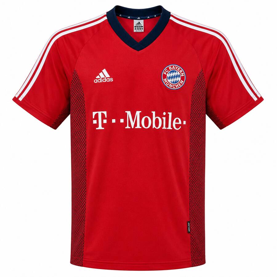 Bayern Munich Home 2002 2003 Football Shirt