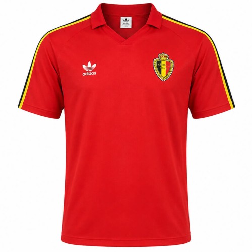 Belgium Home 1986 Football Shirt