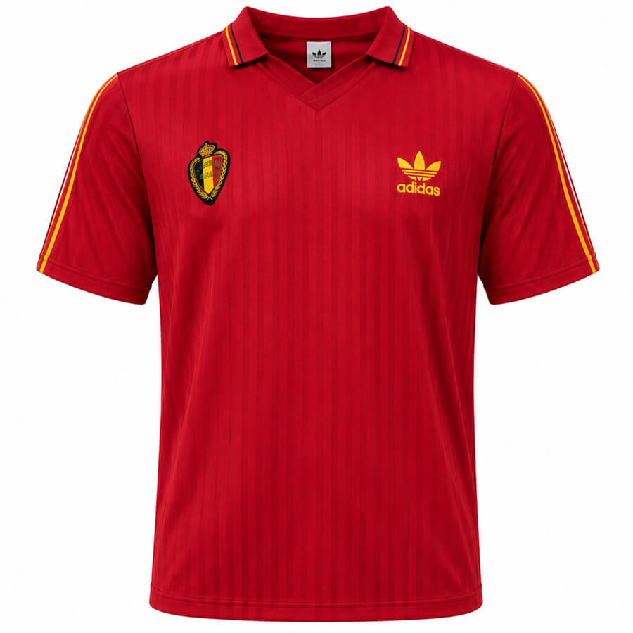 Belgium Home 1990 Football Shirt