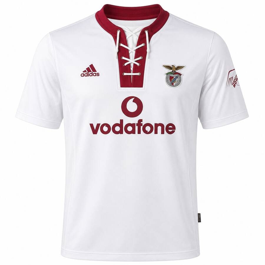 Benfica Away 2003 2004 Football Shirt