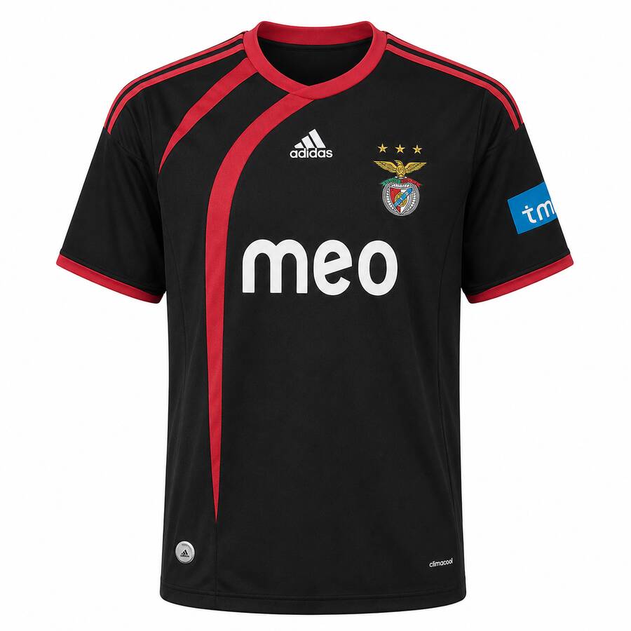 Benfica Away 2009 2010 Football Shirt