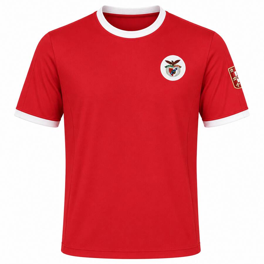 Benfica Home 1973 1974 Football Shirt