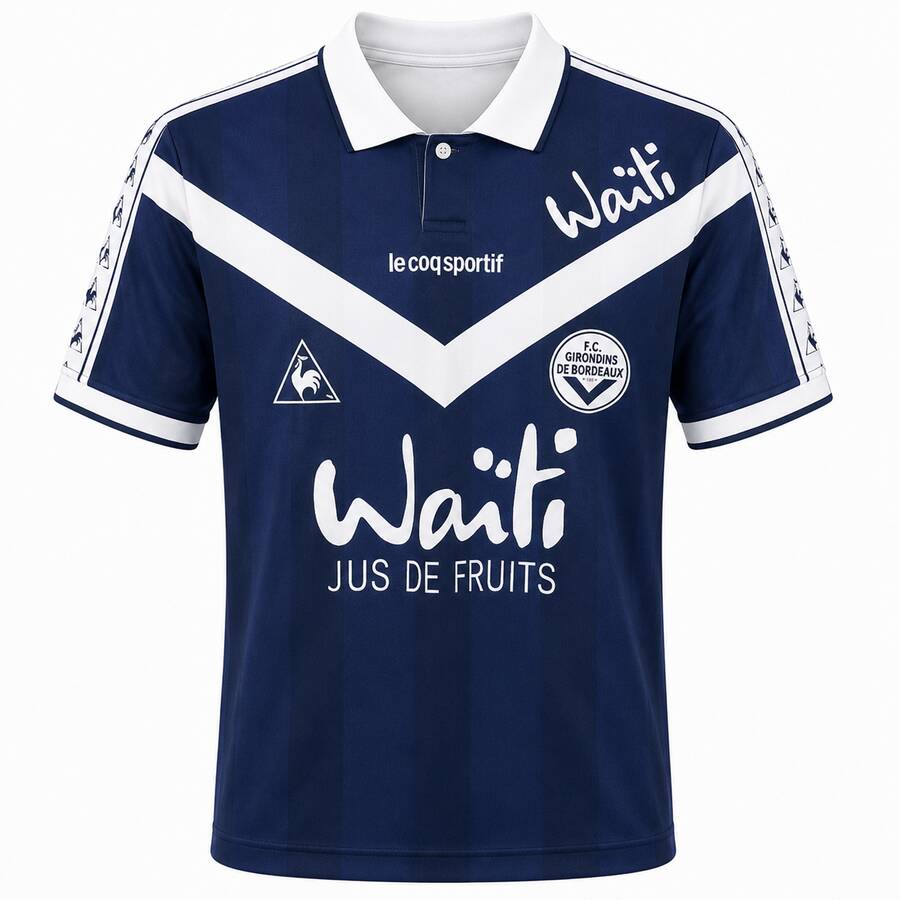 Bordeaux Home 1996 1997 Football Shirt