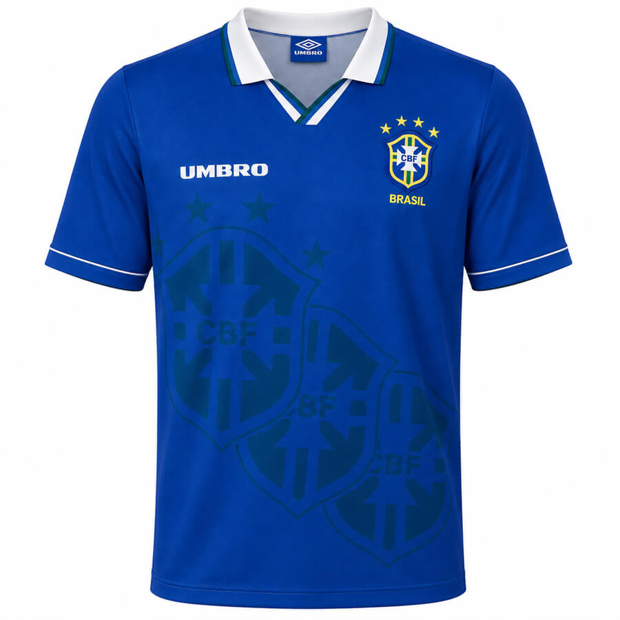 Brazil Away 1994 Football Shirt