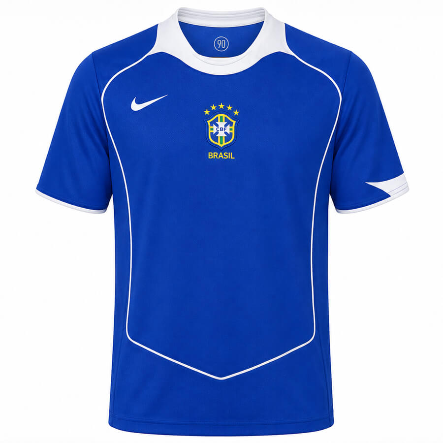 Brazil Away 2004 Football Shirt