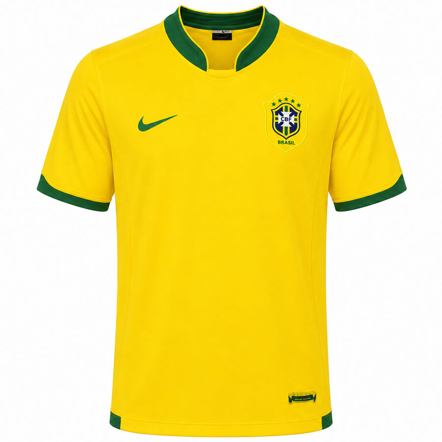 Brazil Home 2006 Football Shirt