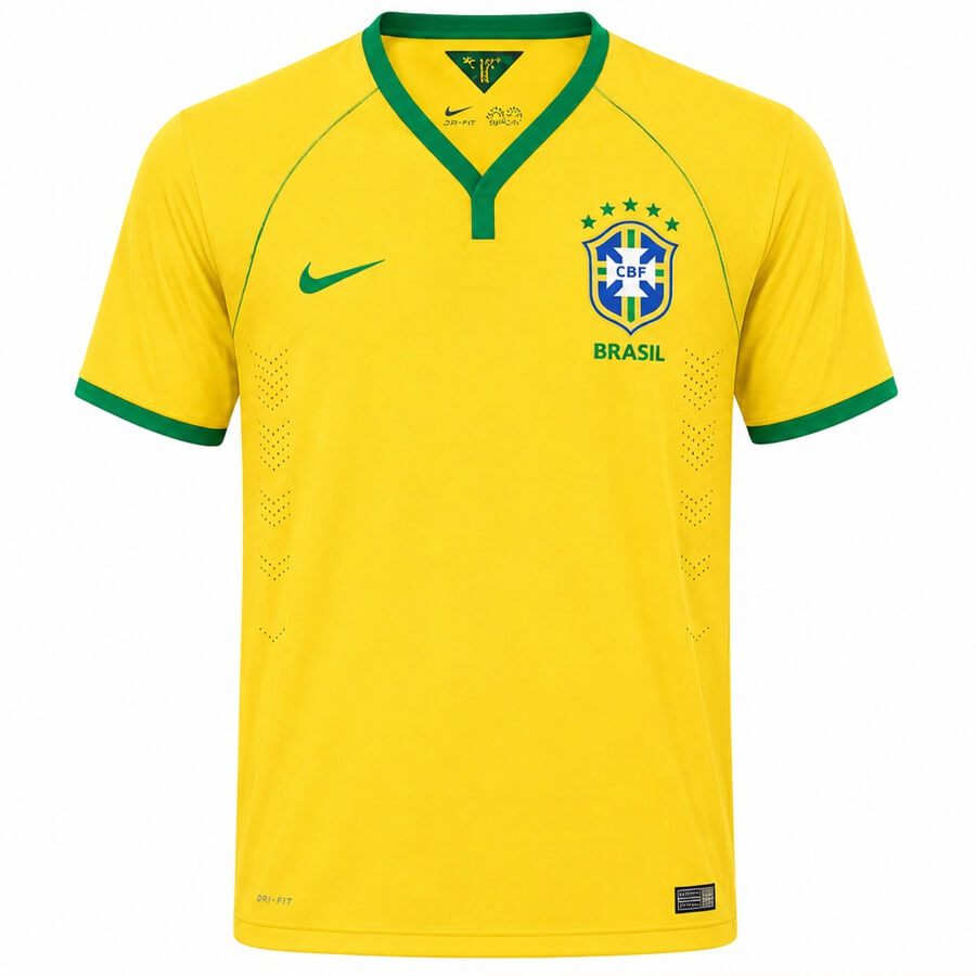 Brazil Home 2014 Football Shirt