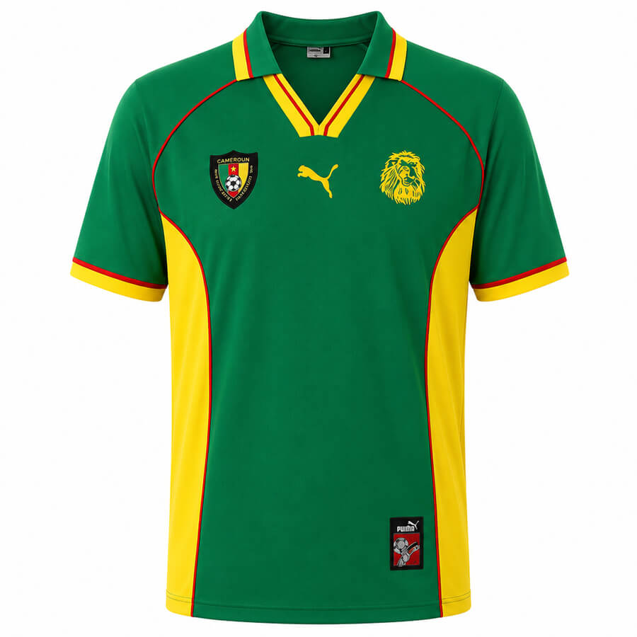 Cameroon Home 1998 Football Shirt