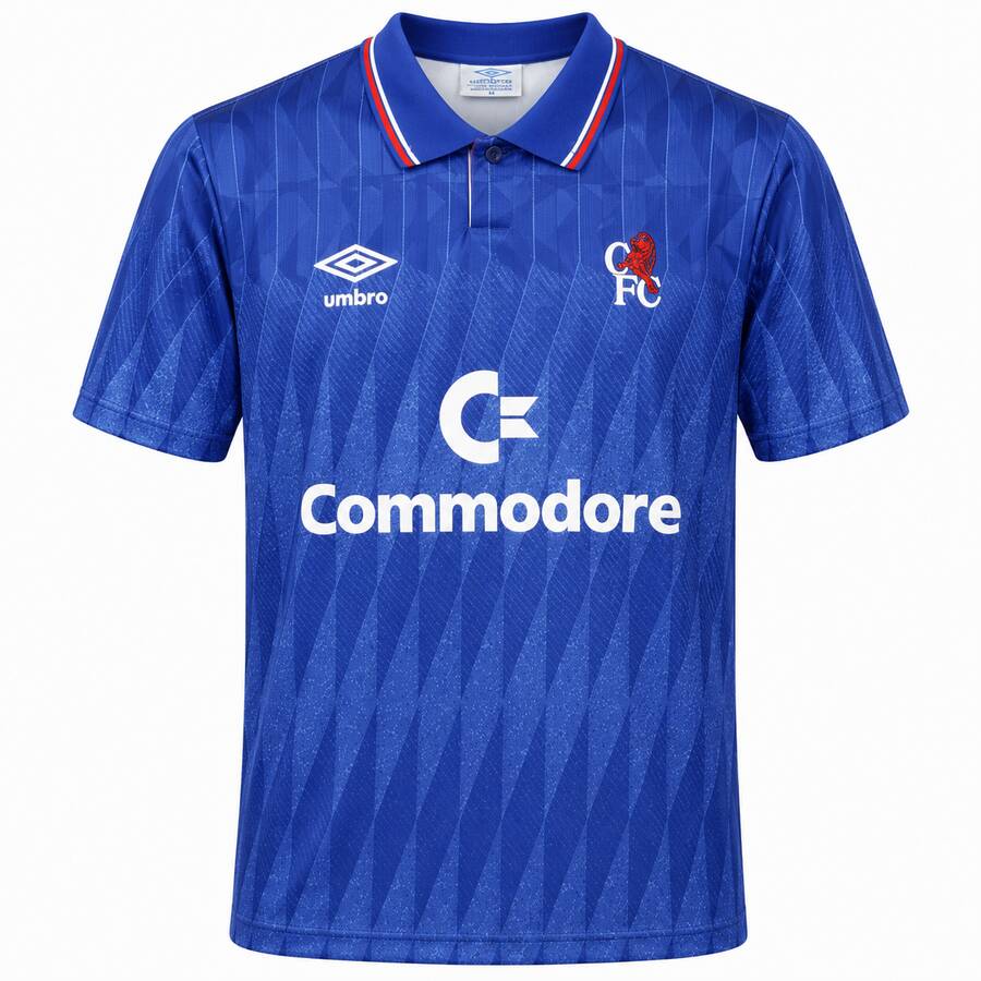 Chelsea Home 1989 1991 Football Shirt