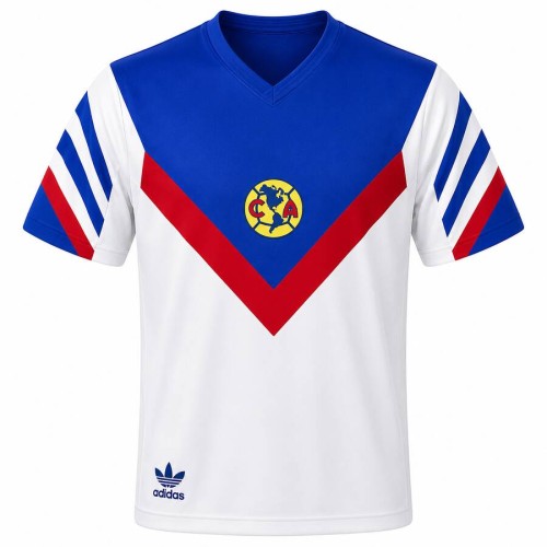 Club America Aguilas Away 1987 1988 Football Shirt