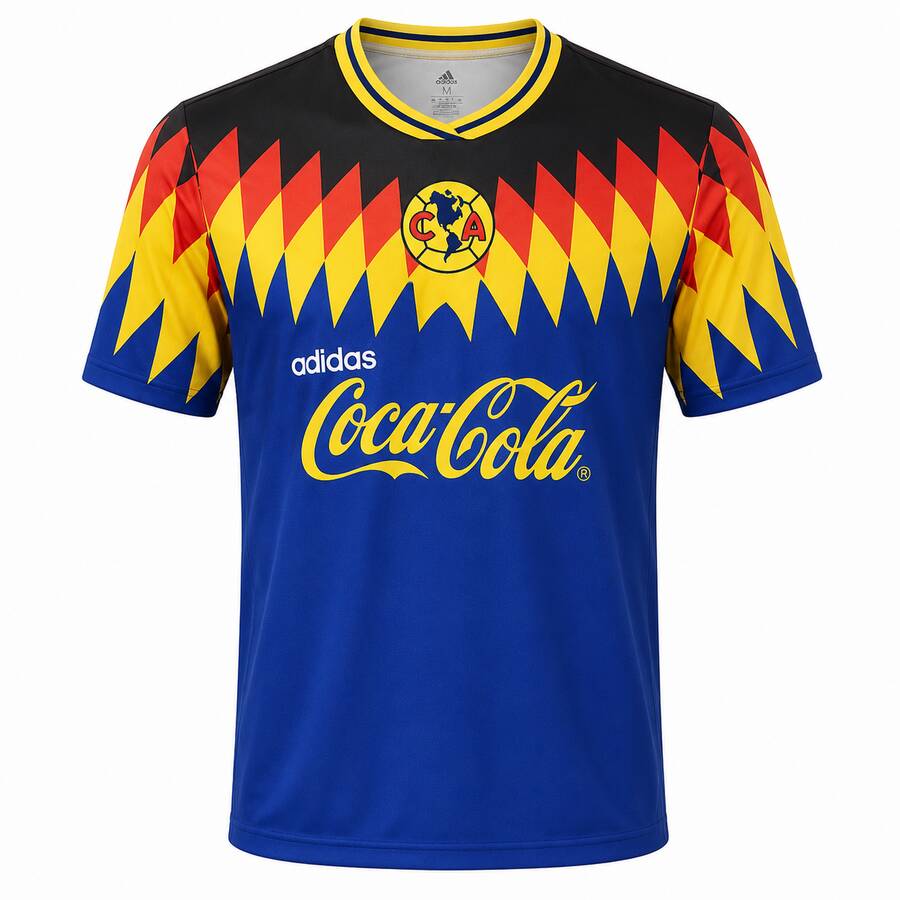 Club America Aguilas Away 1995 1996 Football Shirt