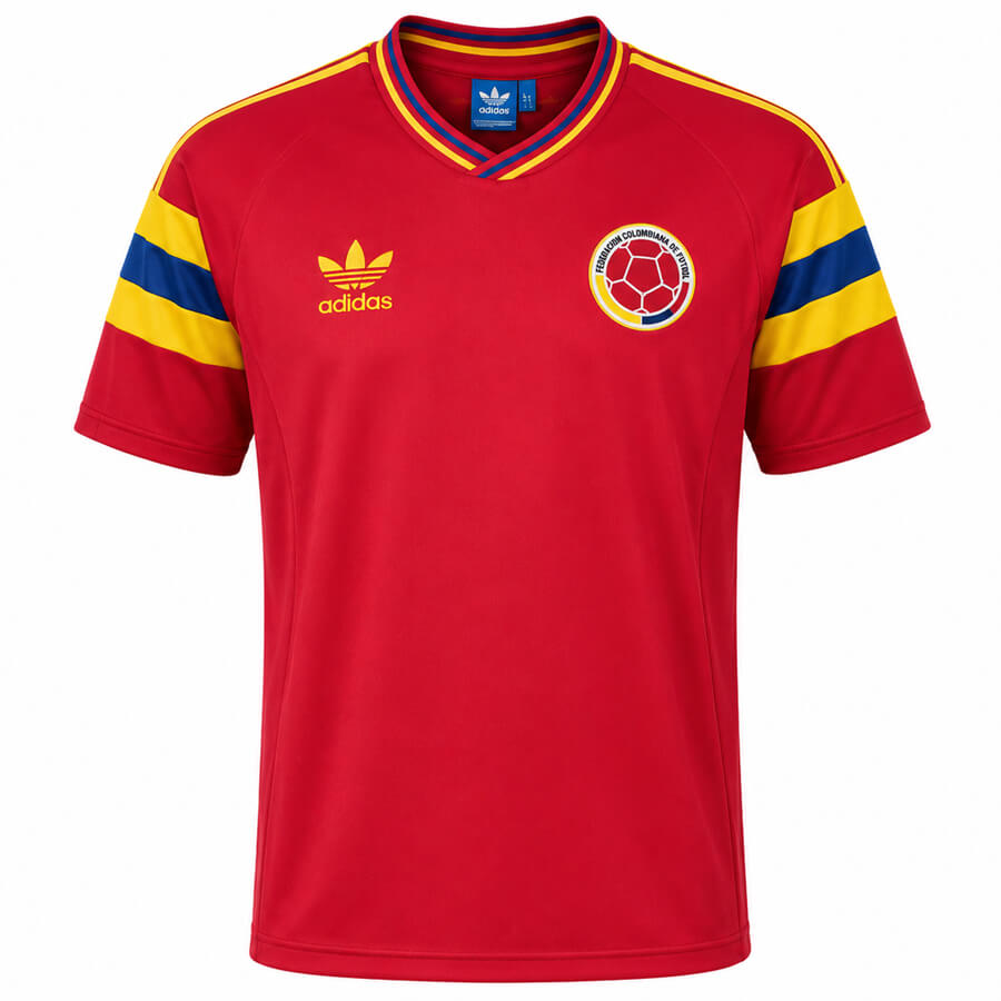 Colombia Away 1990 Football Shirt