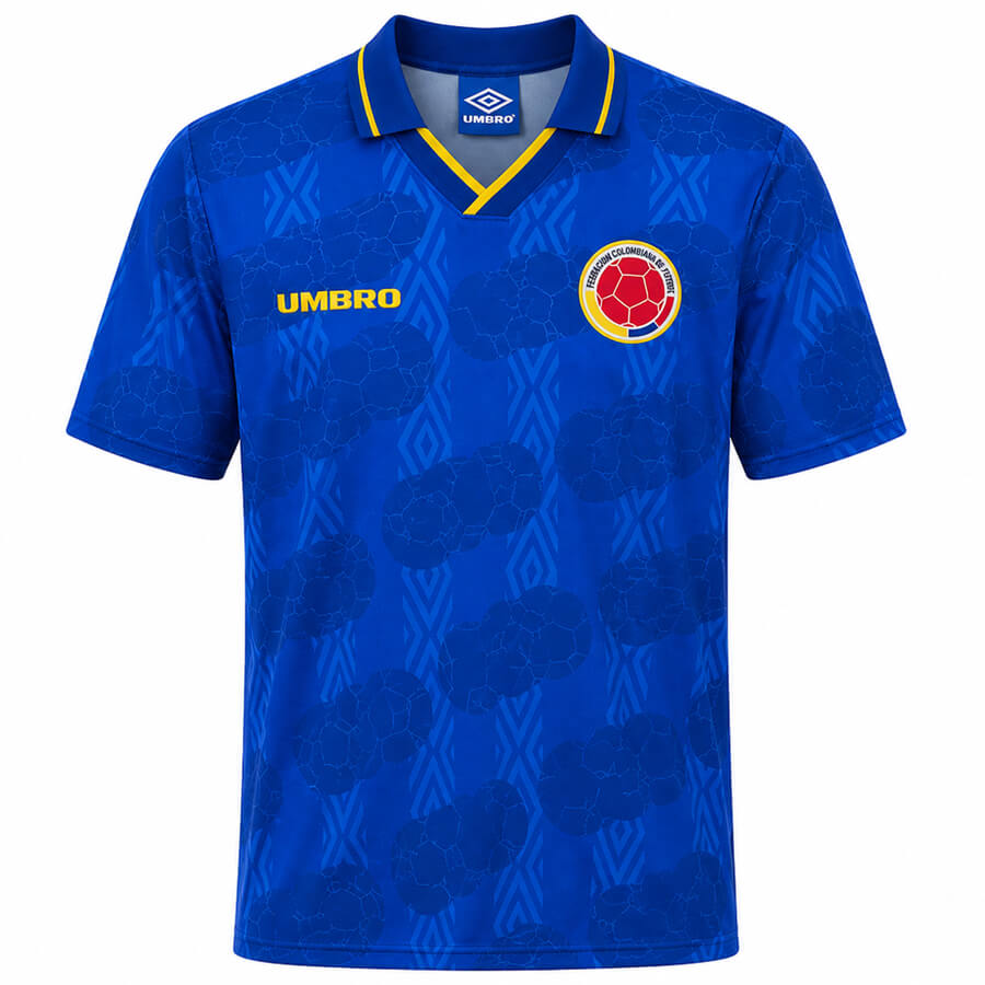 Colombia Away 1994 Football Shirt