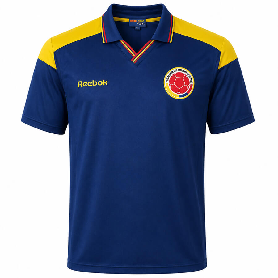 Colombia Away 1998 Football Shirt