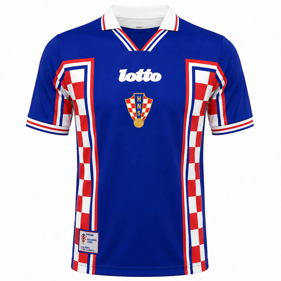 Croatia Away 1998 Football Shirt