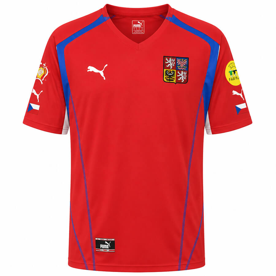 Czech Republic Home 2004 Football Shirt