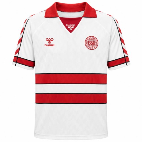 Denmark Away 1988 Football Shirt