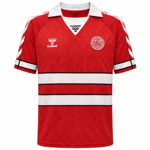 Denmark Home 1988 Football Shirt