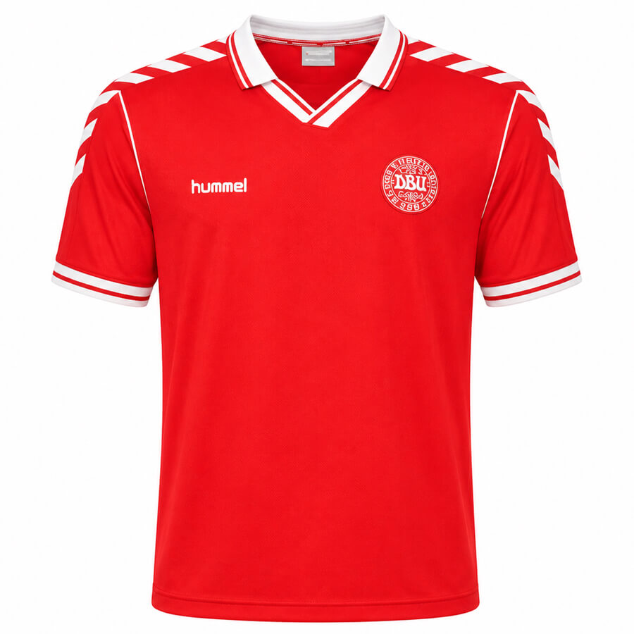 Denmark Home 1998 Football Shirt