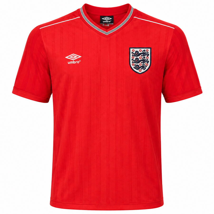 England Away 1986 Football Shirt