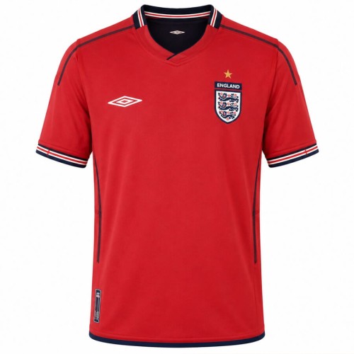 England Away 2002 Football Shirt