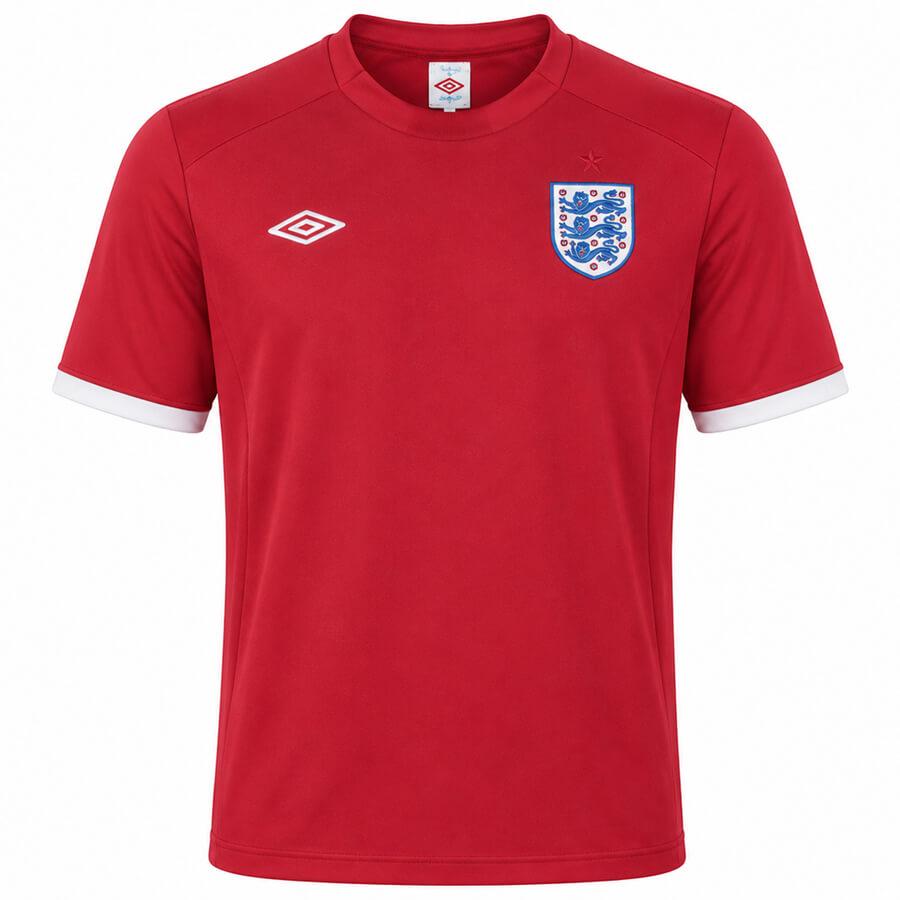 England Away 2010 Football Shirt
