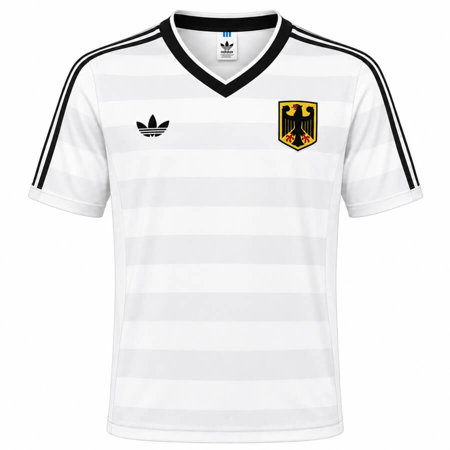 Germany Home 1984 Football Shirt