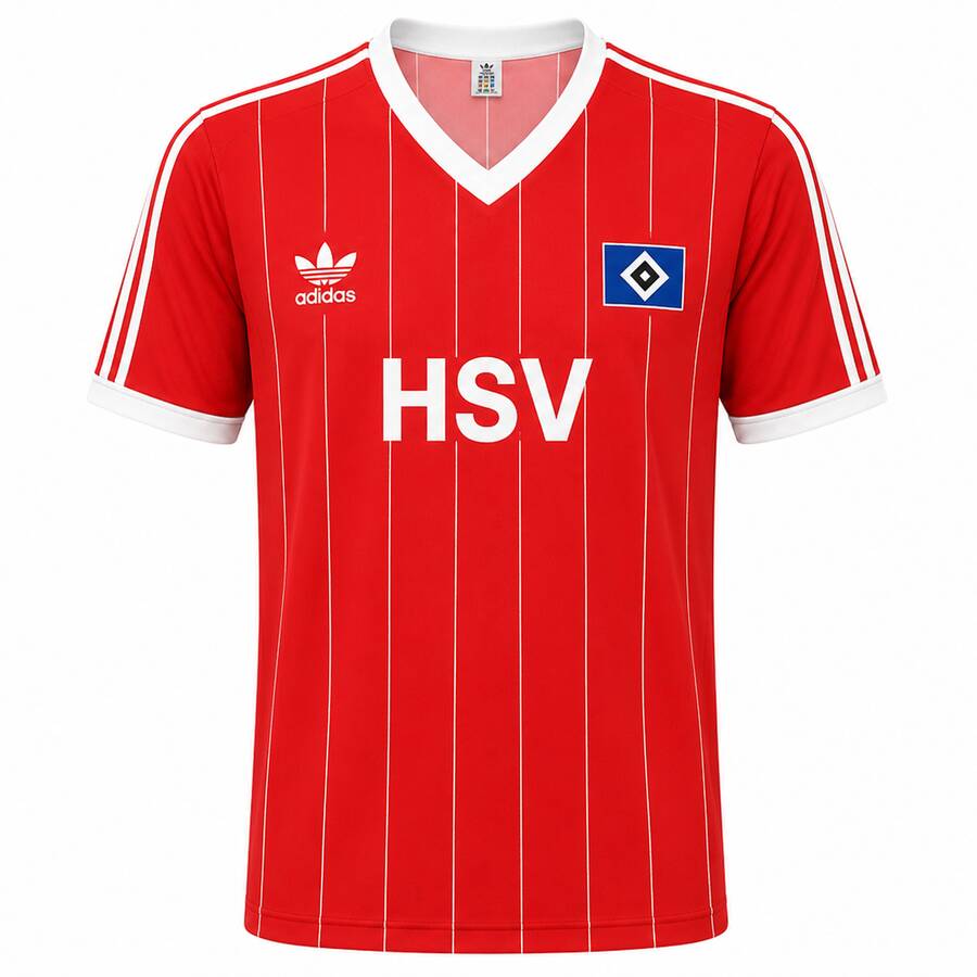 Hamburg Away 1983 Football Shirt