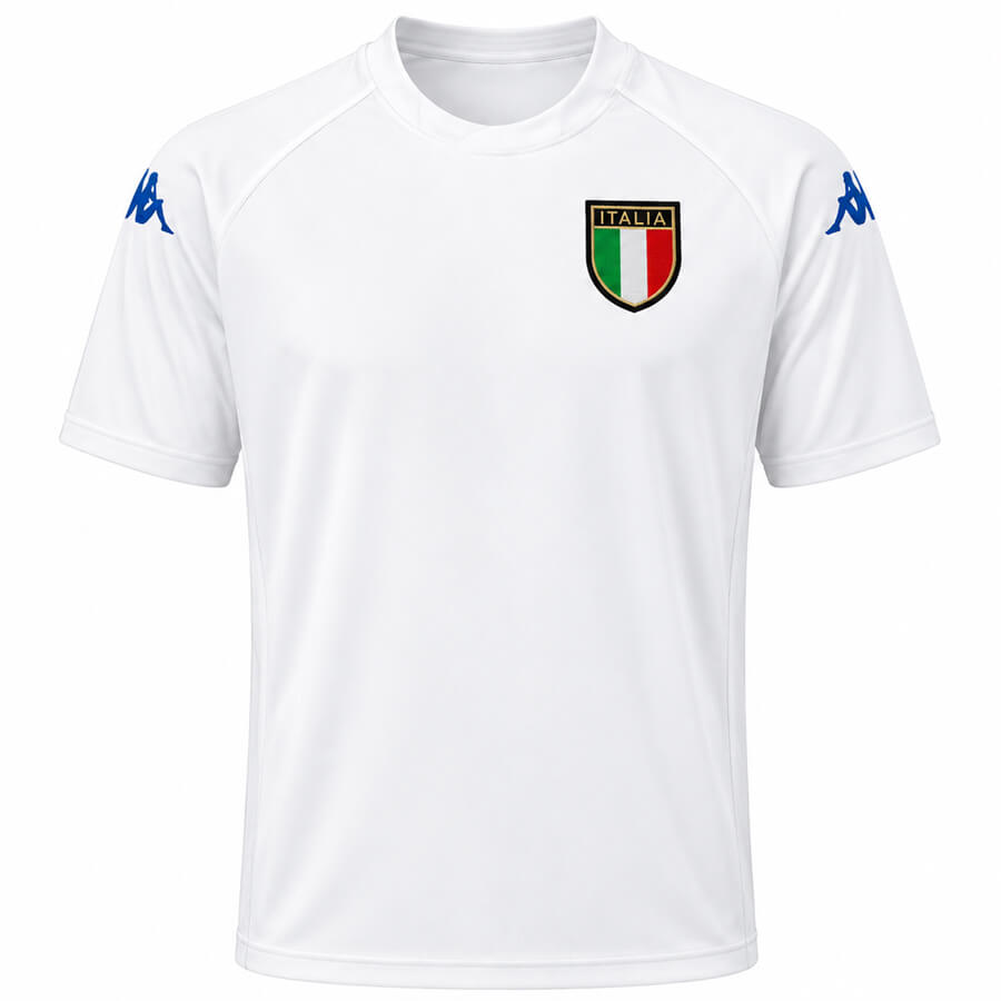 Italy Away 2000 Football Shirt