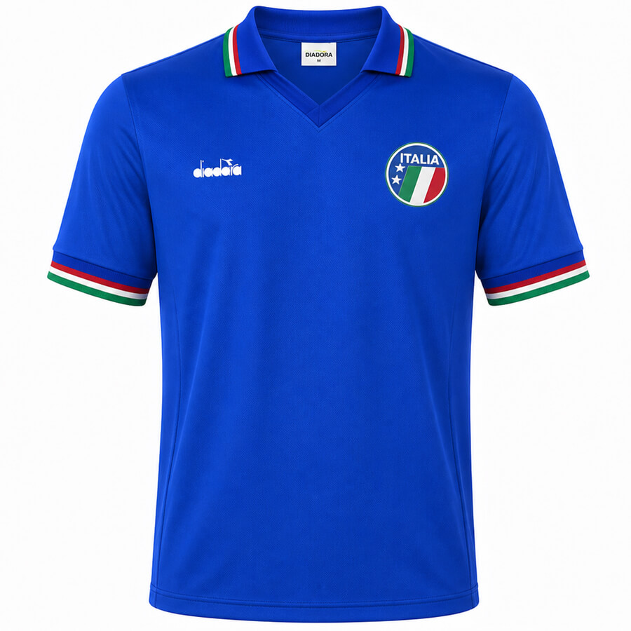 Italy Home 1990 Football Shirt