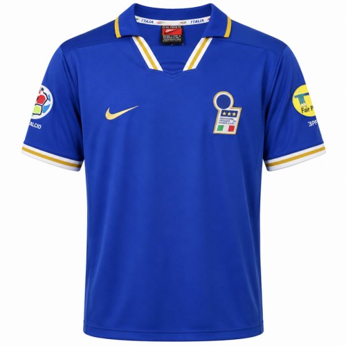 Italy Home 1996 Football Shirt