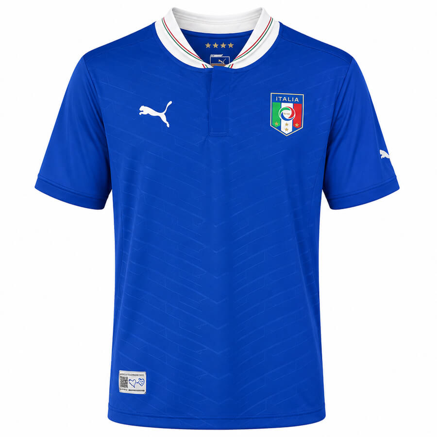 Italy Home 2012 Football Shirt