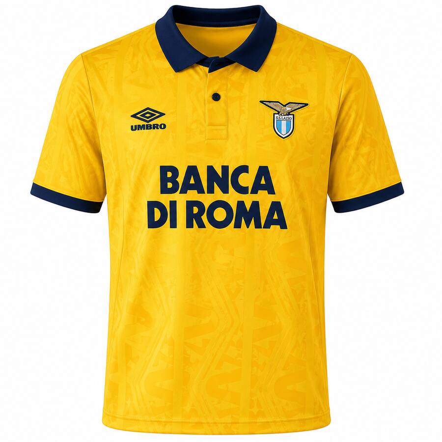 Lazio Away 1992 1993 Football Shirt