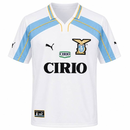 Lazio Away 1999 2000 Football Shirt