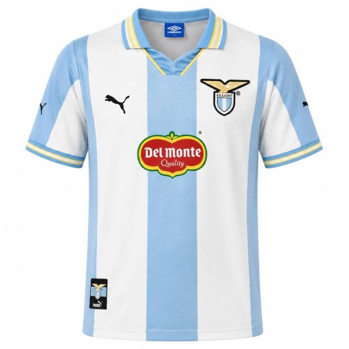 Lazio Home 1999 2000 Football Shirt